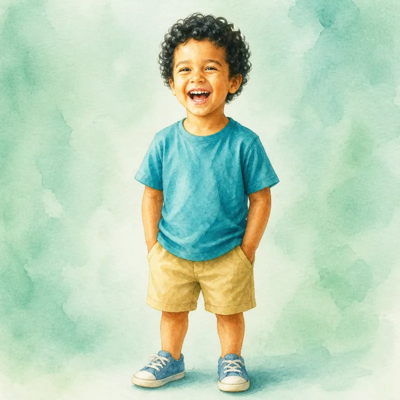 Theo as an illustrated character
