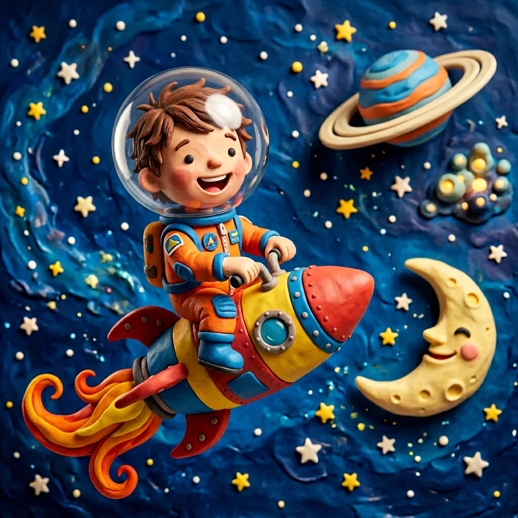 Sample illustration from a personalized LittleReaders children's book